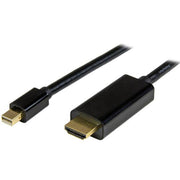 StarTech.com 6ft Mini DisplayPort to HDMI Cable 4K 30Hz mDP to HDMI Adapter