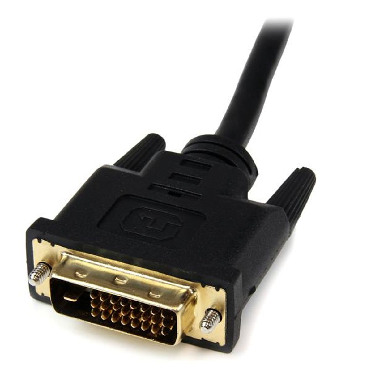 StarTech.com 8in HDMI to DVI-D Video Cable Adapter Black