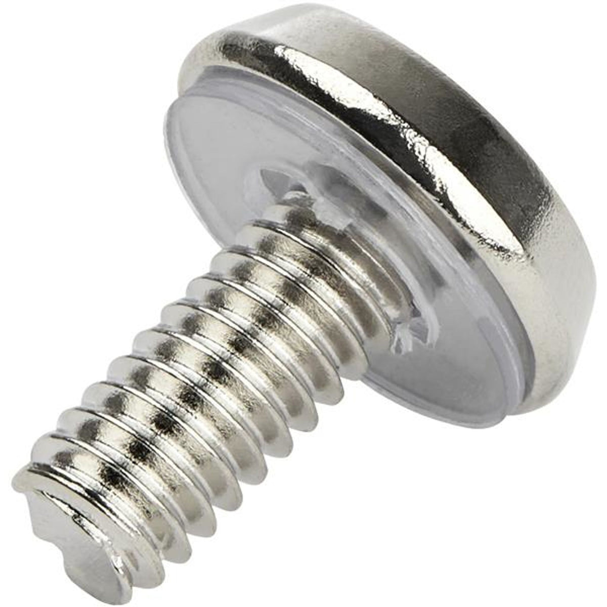 StarTech.com CABSCRWS1224 12-24 Server Rack Screws 50-Pack Nickel-plated Steel