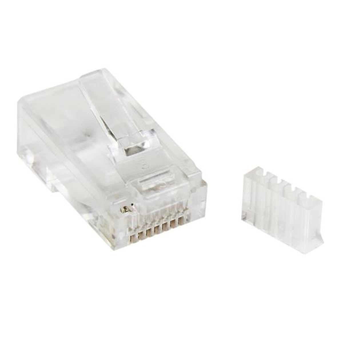 StarTech.com Cat 6 RJ45 Modular Plug Clear 50 Pack