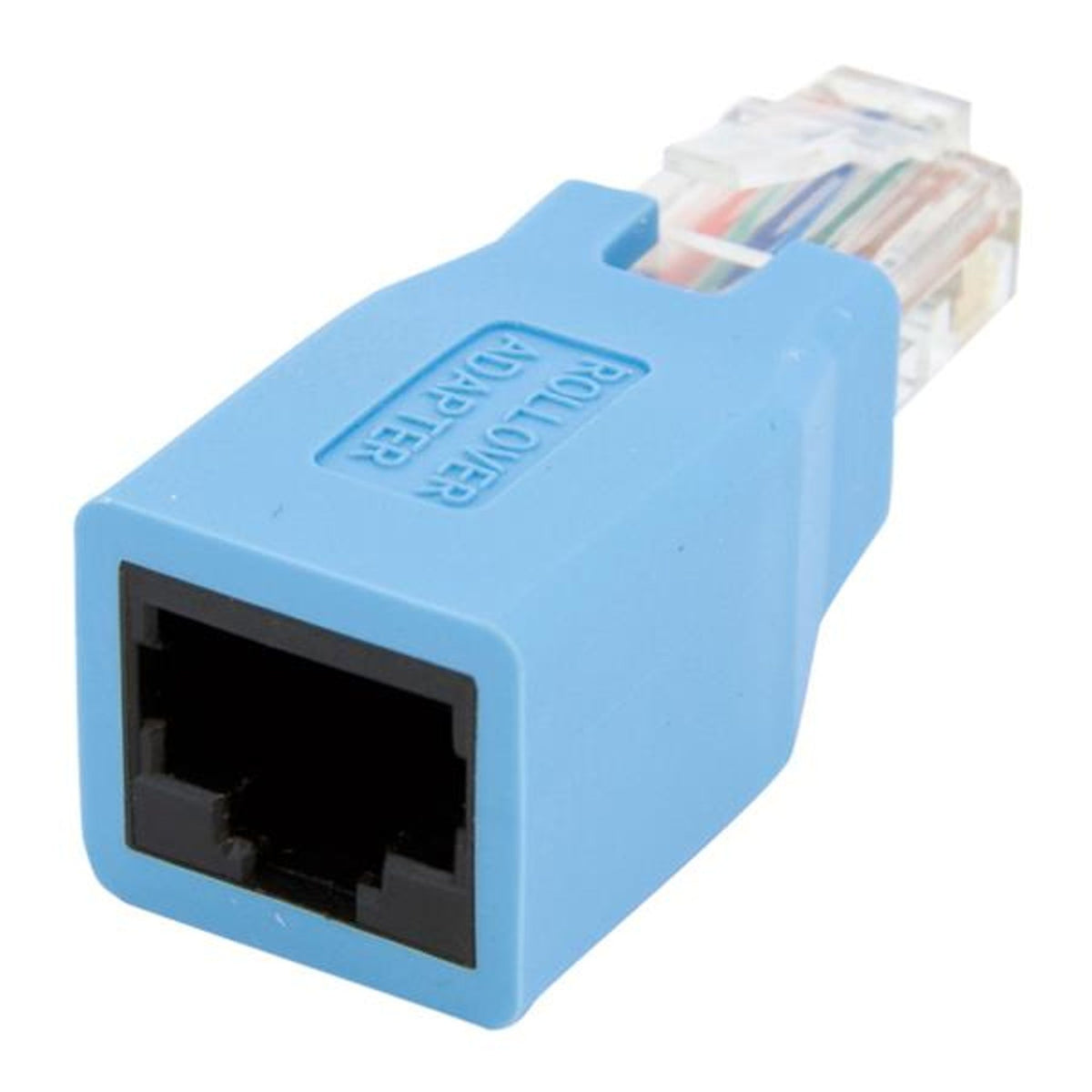 StarTech.com Cisco Console Rollover Adapter RJ45 M/F Blue
