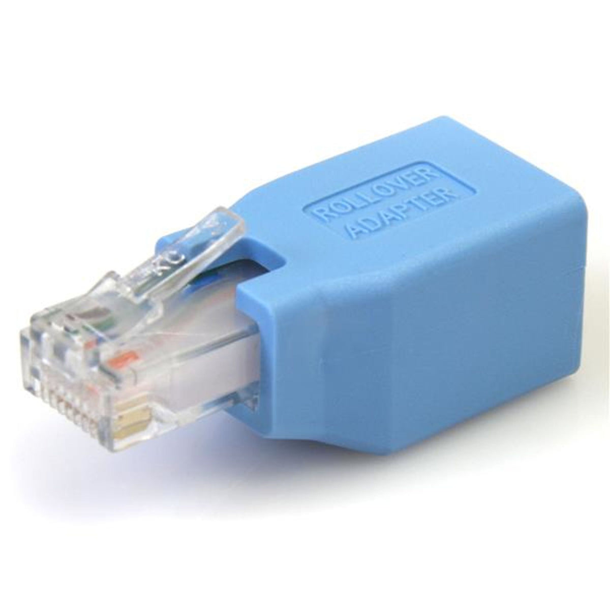 StarTech.com Cisco Console Rollover Adapter RJ45 M/F Blue