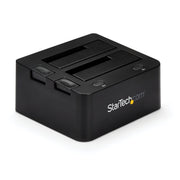 StarTech.com Dual-Bay USB 3.0 SATA Hard Drive Dock Black
