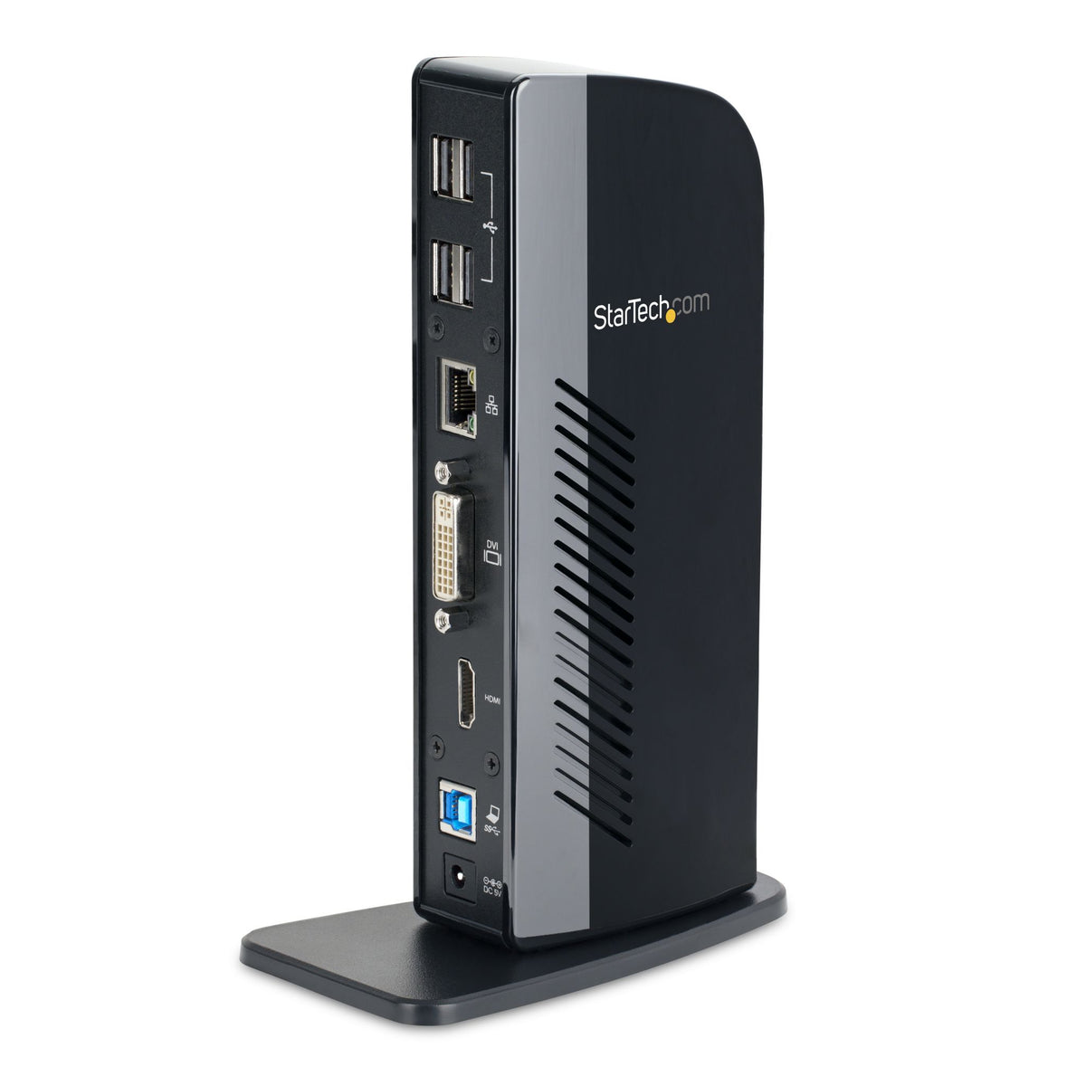 StarTech.com Dual Monitor USB 3.0 Docking Station HDMI DVI/VGA 6xUSB-A GbE Audio