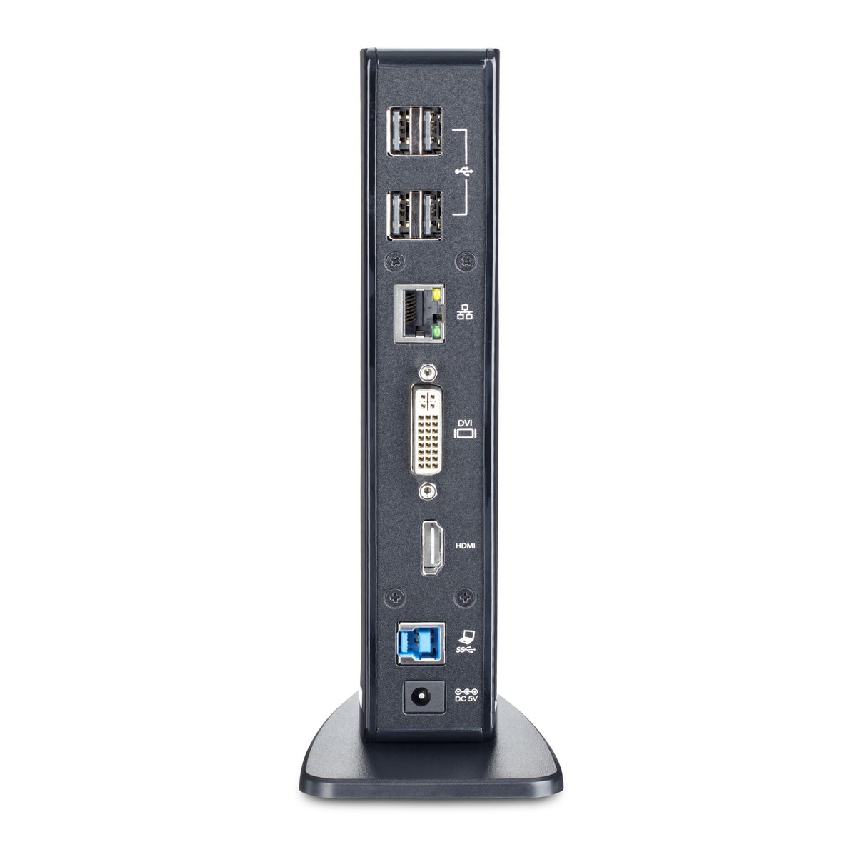 StarTech.com Dual Monitor USB 3.0 Docking Station HDMI DVI/VGA 6xUSB-A GbE Audio