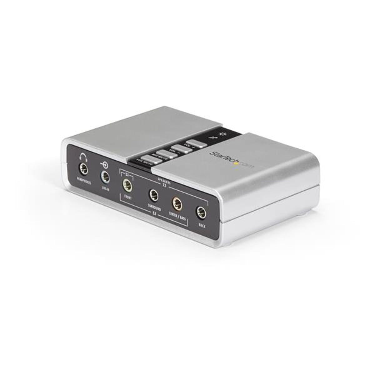 StarTech.com External Sound Box 7.1 Channels 16 bit DAC USB 2.0