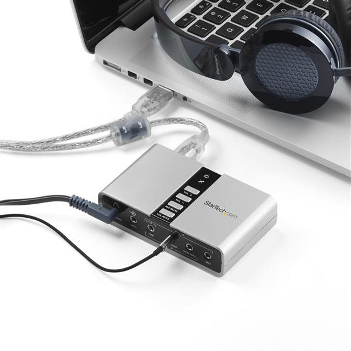 StarTech.com External Sound Box 7.1 Channels 16 bit DAC USB 2.0