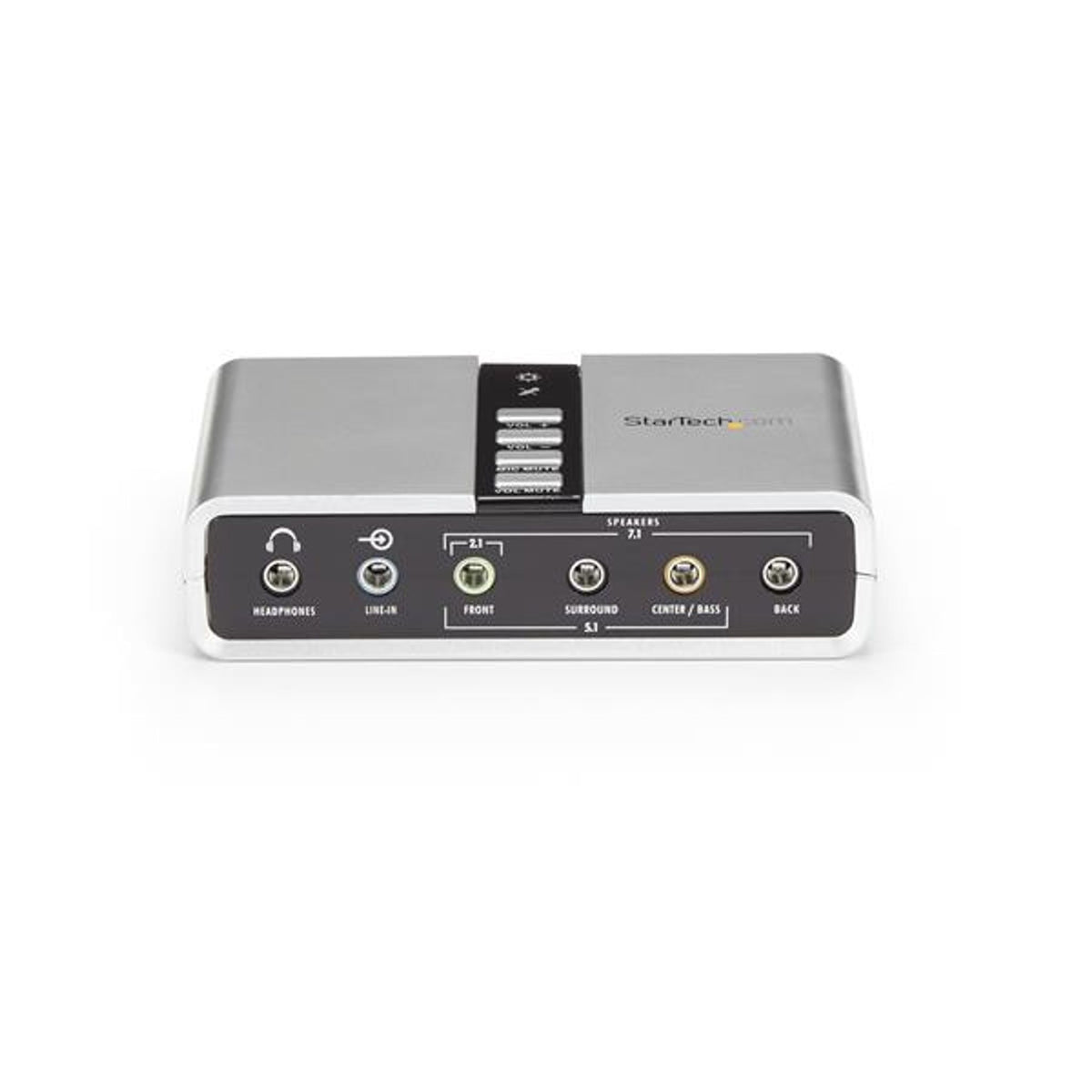 StarTech.com External Sound Box 7.1 Channels 16 bit DAC USB 2.0