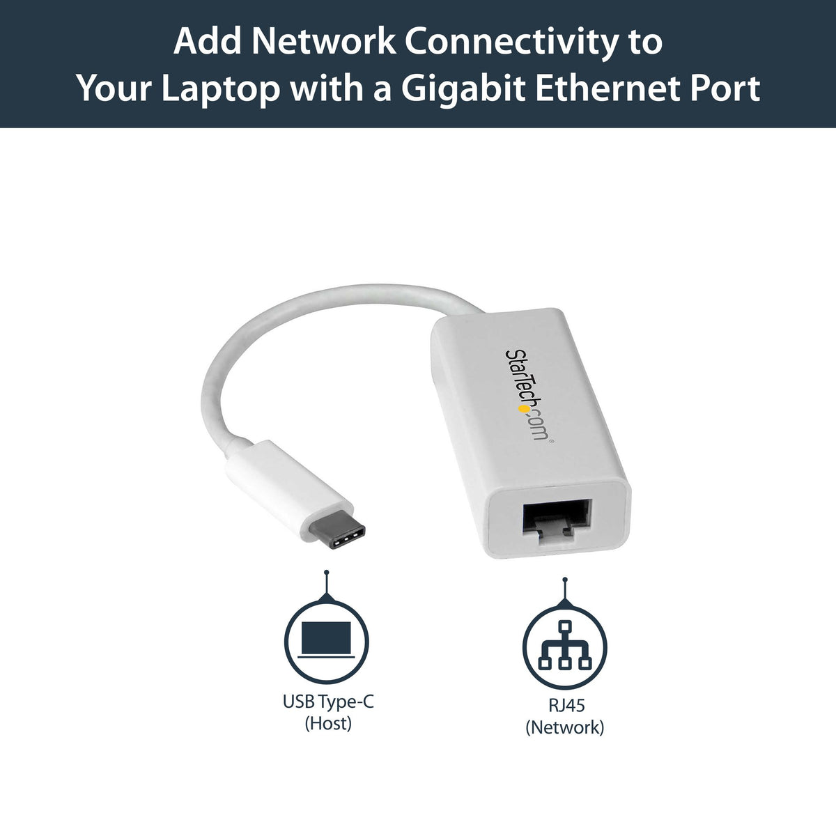StarTech.com Gigabit Ethernet Adapter USB 3.1 1Port 10/100/1000Base-T Realtek