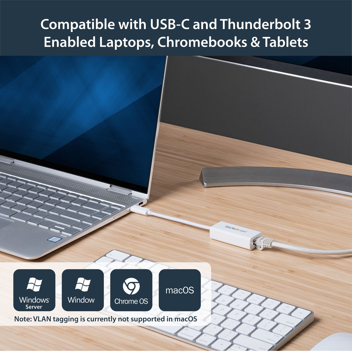 StarTech.com Gigabit Ethernet Adapter USB 3.1 1Port 10/100/1000Base-T Realtek