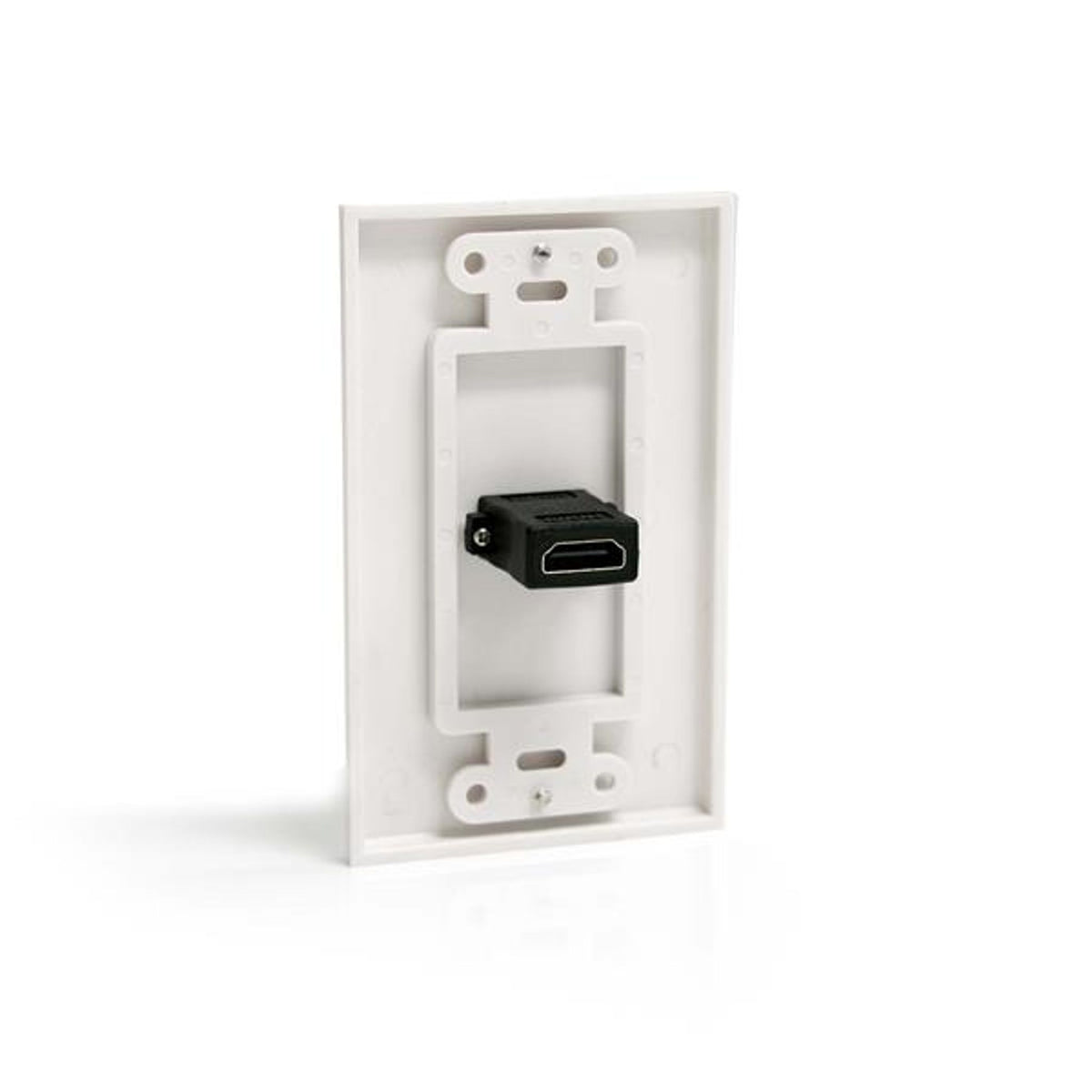 StarTech.com HDMIPLATE Faceplate - White - 1 - 1-gang - 2 x HDMI Port(s)