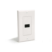 StarTech.com HDMIPLATE Faceplate - White - 1 - 1-gang - 2 x HDMI Port(s)