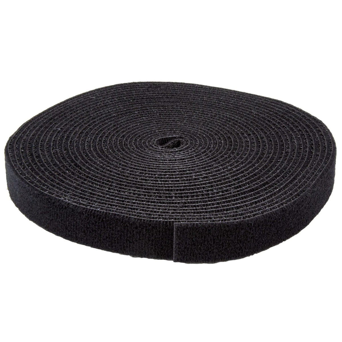 StarTech.com HKLP25 25ft Hook and Loop Roll BlackReusable Cable Ties