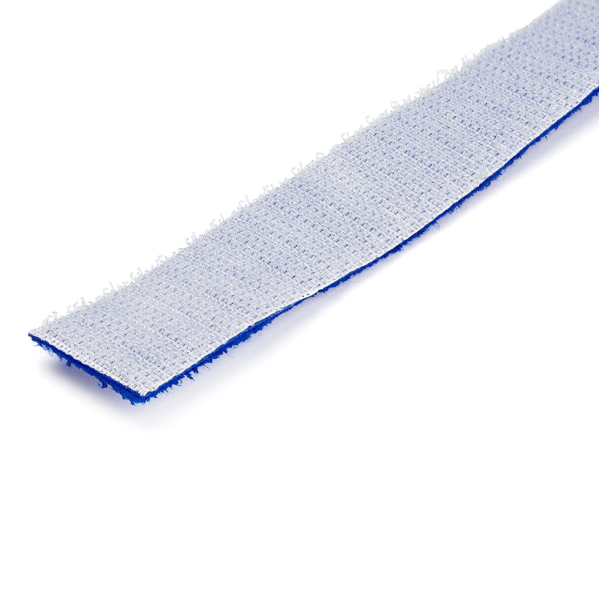 StarTech.com HKLP25 25ft Hook and Loop Roll Blue Reusable Cable Ties