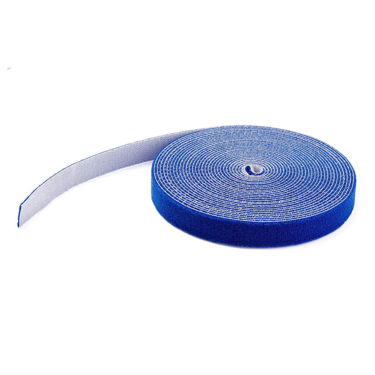 StarTech.com HKLP25 25ft Hook and Loop Roll Blue Reusable Cable Ties