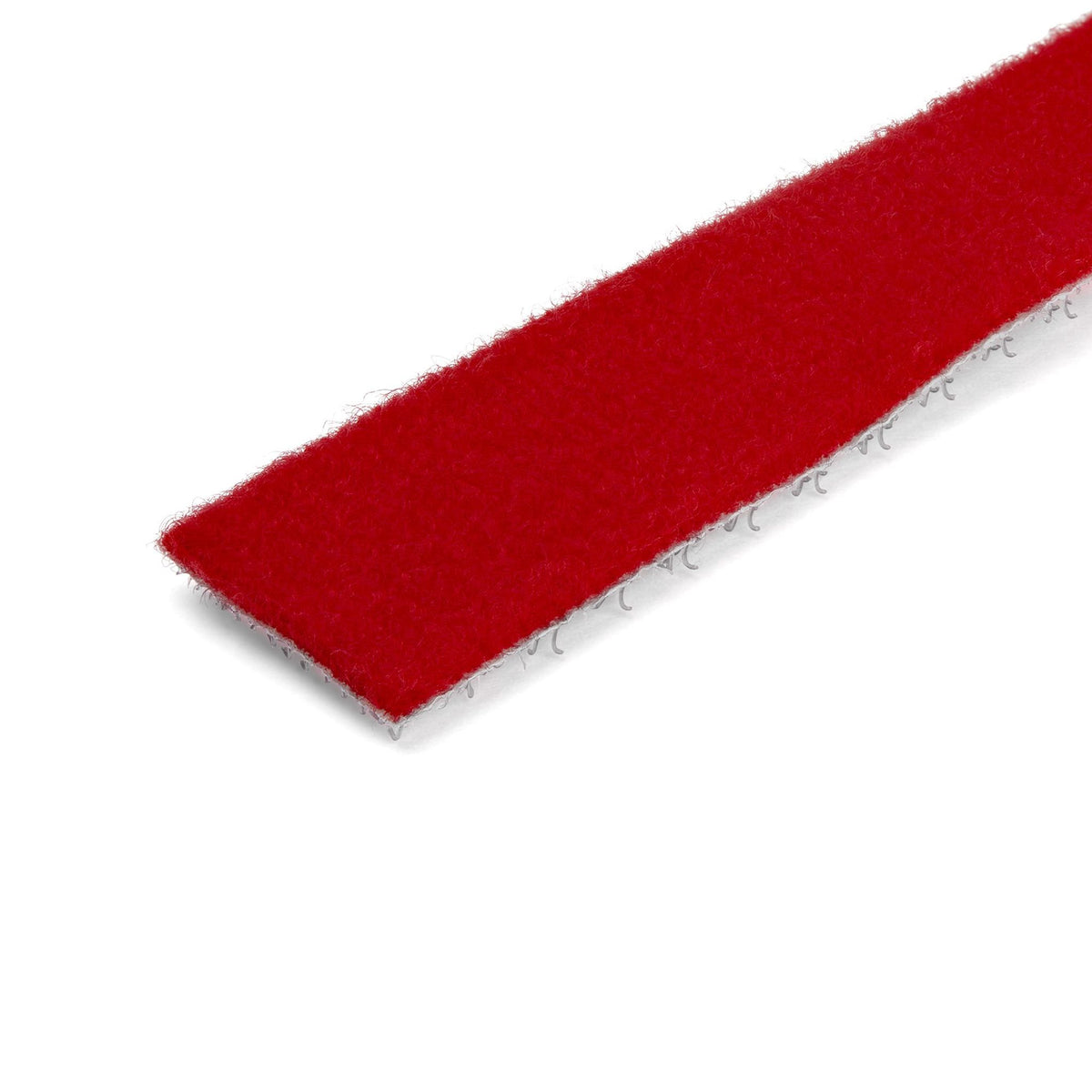 StarTech.com HKLP25 25ft Hook and Loop Roll Red Reusable Cable Ties