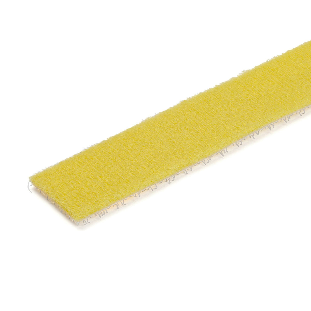 StarTech.com HKLP25 25ft Hook and Loop Roll Yellow Reusable Cable Ties