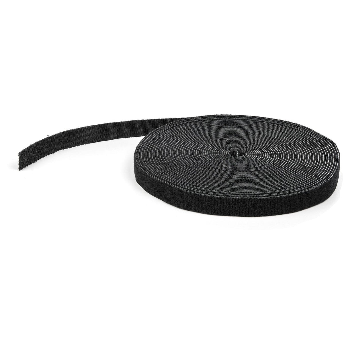StarTech.com HKLP50 50ft Hook and Loop Roll BlackReusable Cable Ties