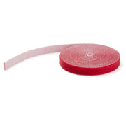 StarTech.com HKLP50 50ft Hook and Loop Roll Red Reusable Cable Ties