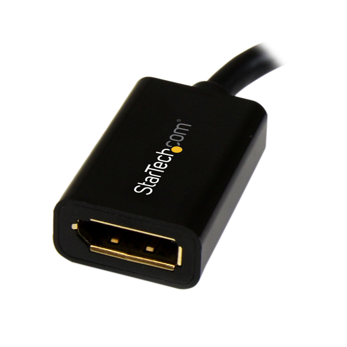 StarTech.com Mini DisplayPort to DP 1.2 Adapter 4K 3840x2400 Black