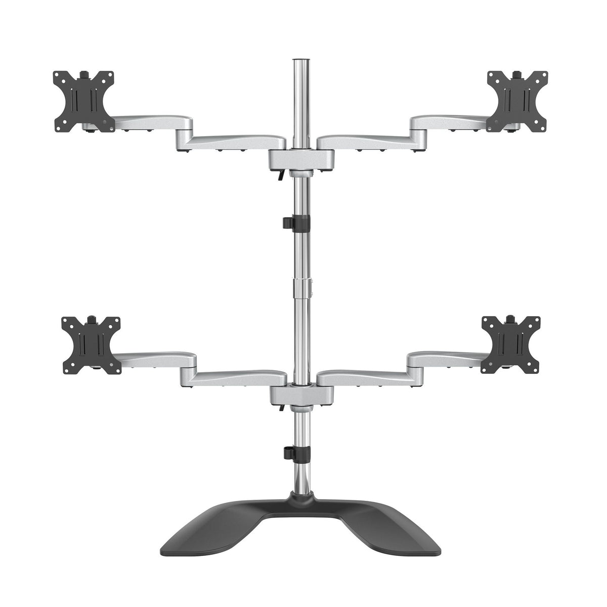 StarTech.com Quad Monitor Stand 32" 8kg VESA Steel Mount