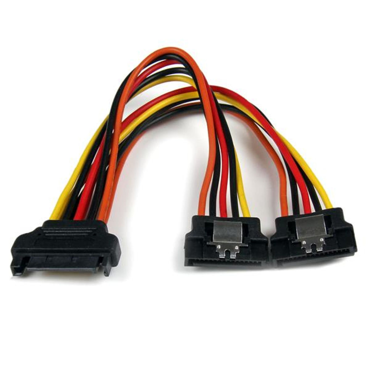 StarTech.com SATA Power Splitter Cable 15cm SATA/SATA