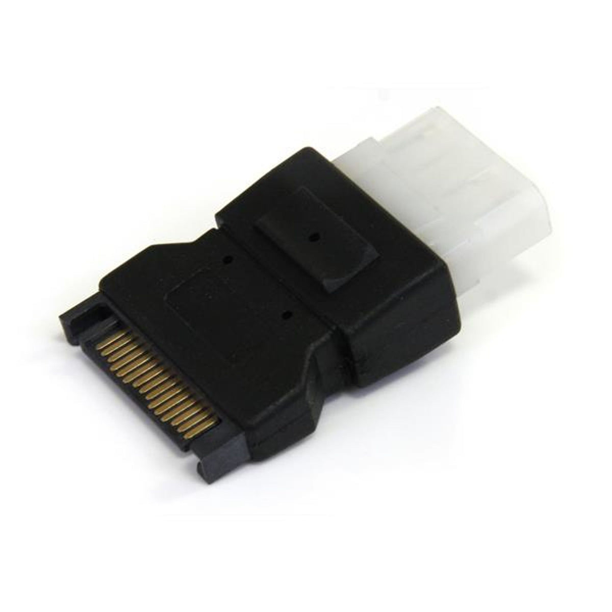 StarTech.com SATA to LP4 Power Cable Adapter 15-pin SATA 4-pin LP4 Black