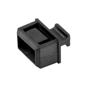 StarTech.com SFP Dust Covers for Fiber Optic Equipment - 10-Pack Black TPE