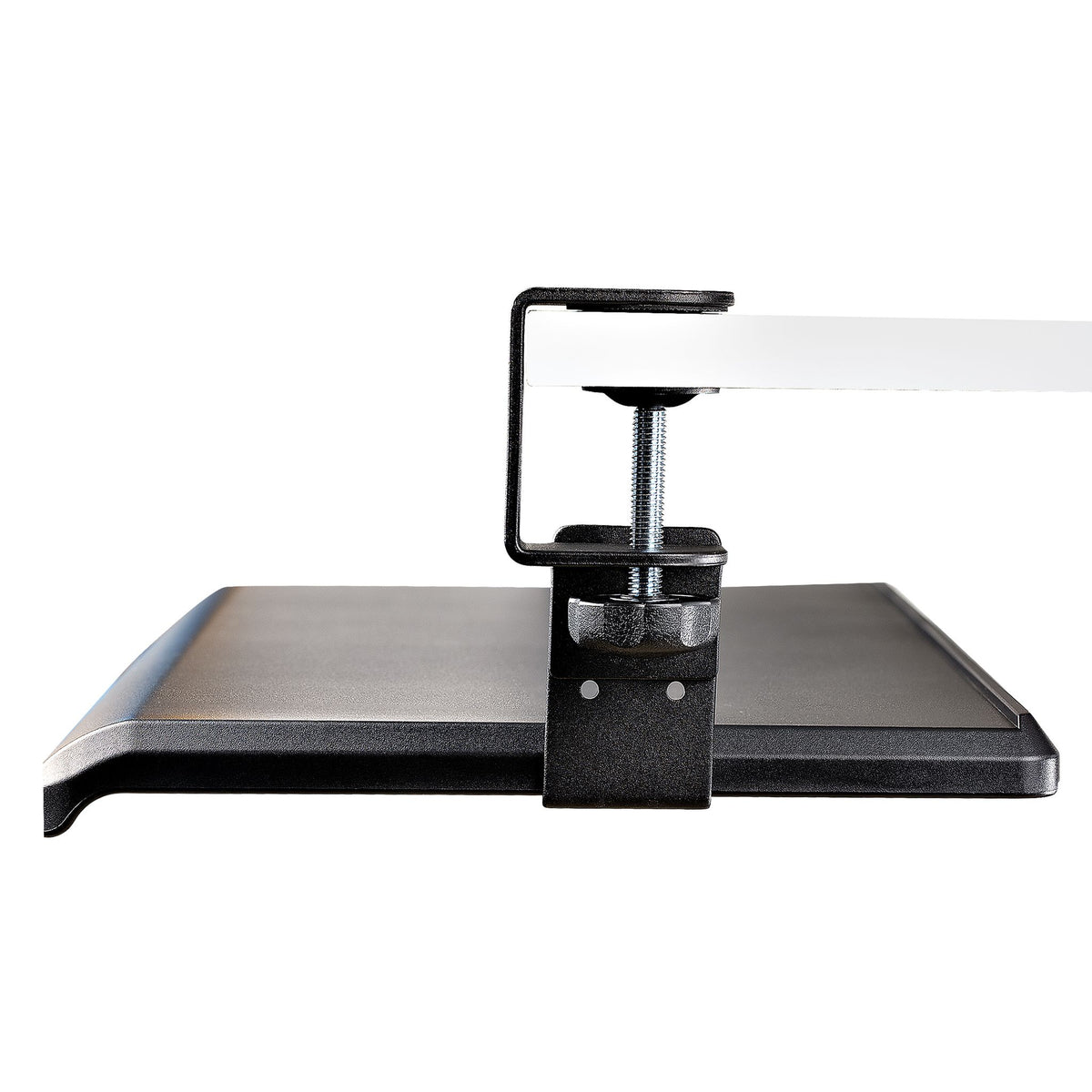 StarTech.com Under Desk Keyboard Tray Adjustable Height 27.5x12.2in Clamp-On