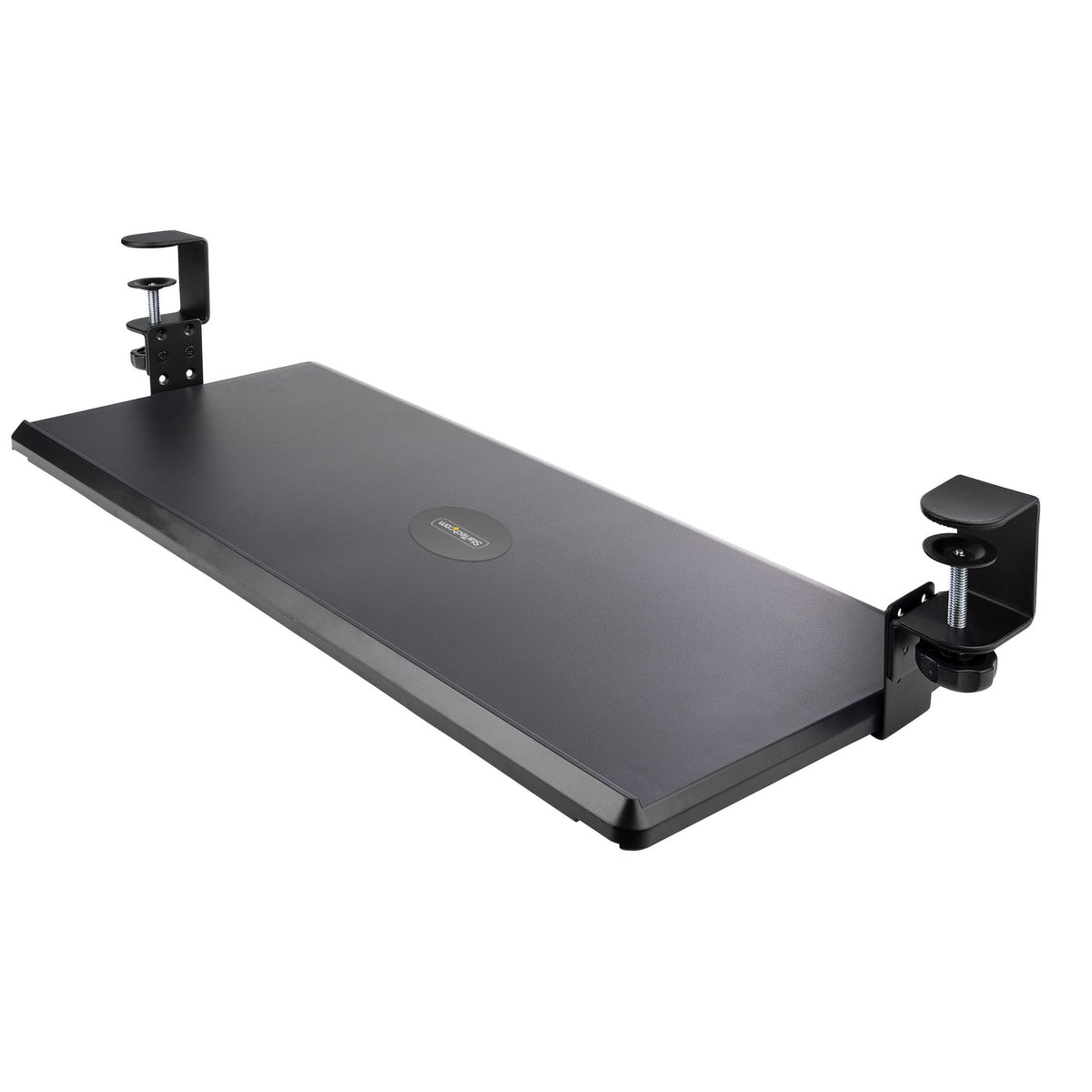 StarTech.com Under Desk Keyboard Tray Adjustable Height 27.5x12.2in Clamp-On