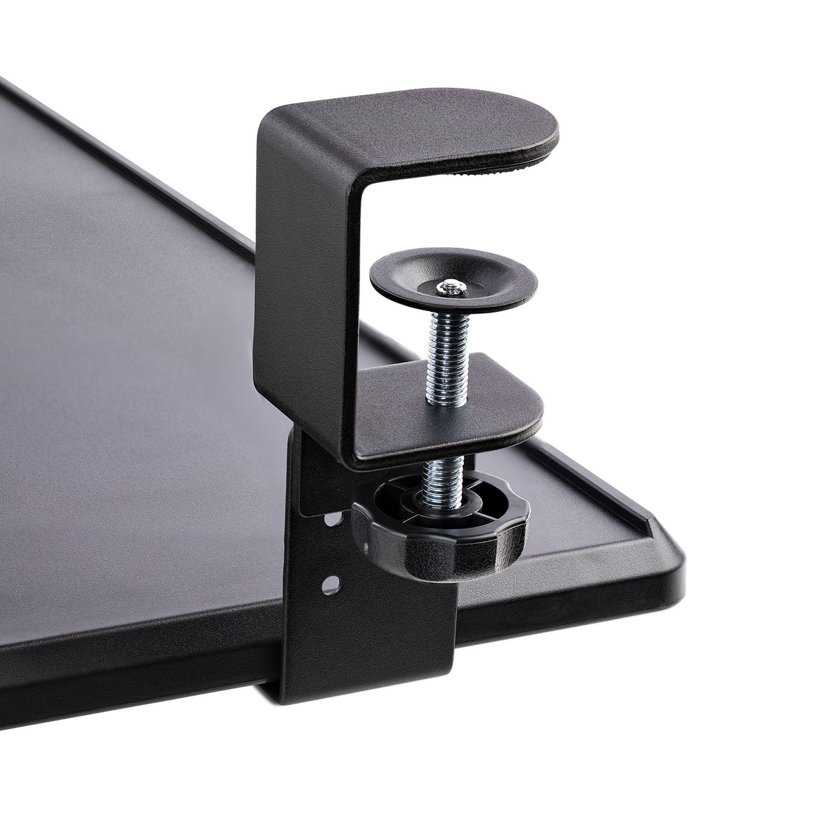 StarTech.com Under Desk Keyboard Tray Adjustable Height 27.5x12.2in Clamp-On