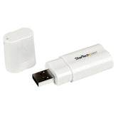 StarTech.com USB 2.0 to Audio Adapter Stereo White