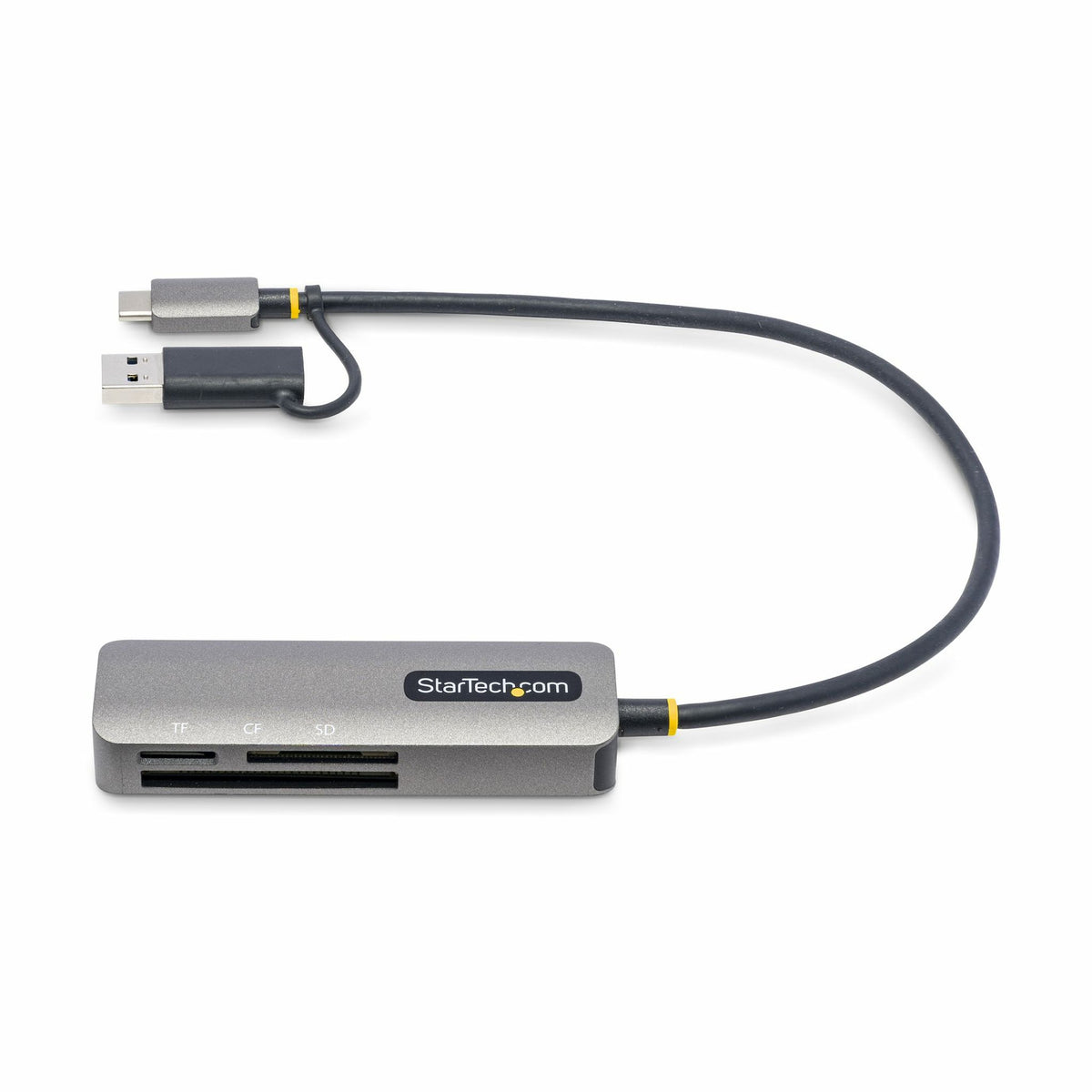 StarTech.com USB 3.0 SD microSD CF Multi-Card Reader USB-C USB-A