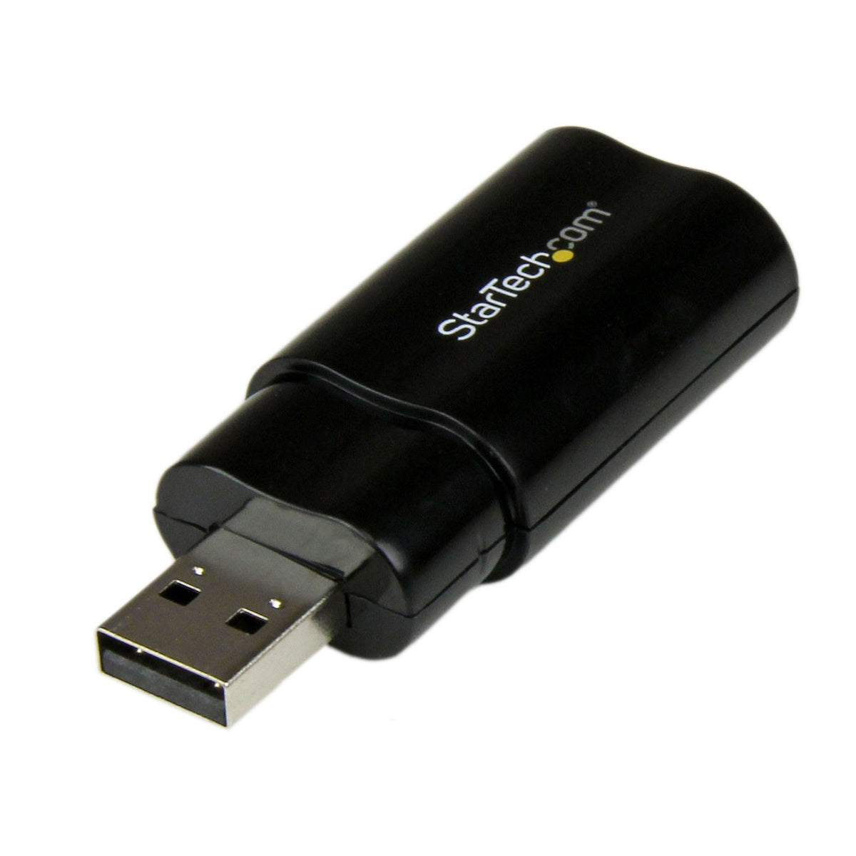 StarTech.com USB Audio Adapter USB 2.0 Mini Phone I/O Black