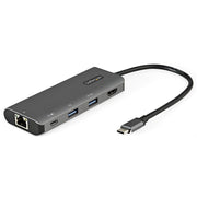 StarTech.com USB-C Docking Station 100W 3xUSB HDMI Thunderbolt Hub Grey