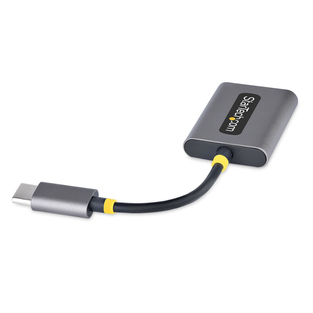 StarTech.com USB-C Dual Headphone Splitter with Mic Input 24-bit DAC