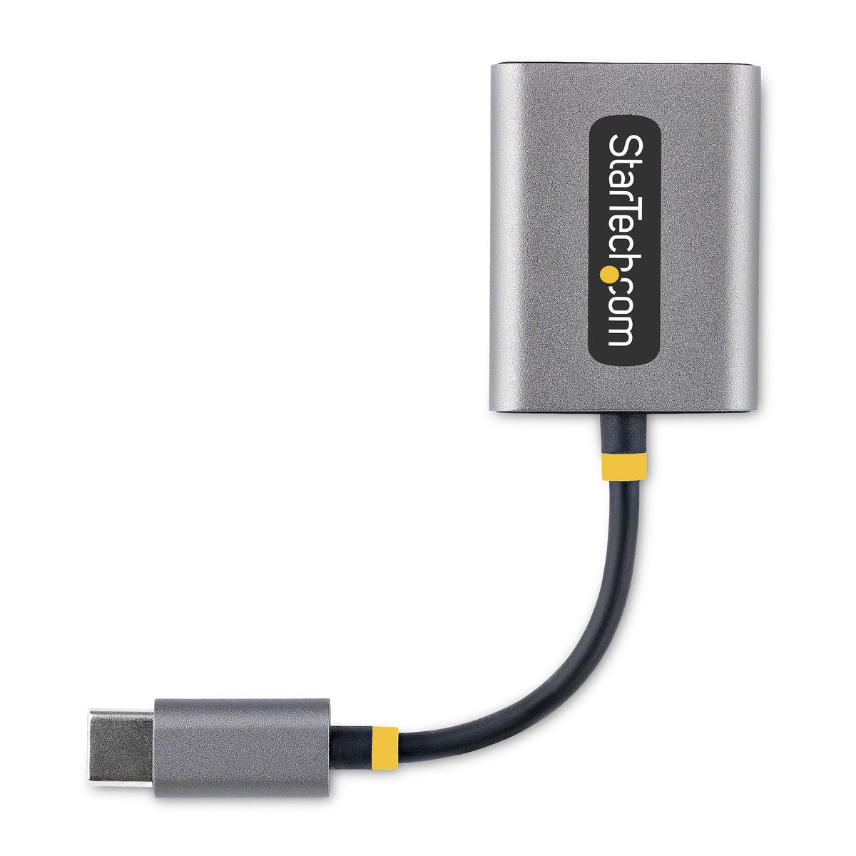 StarTech.com USB-C Dual Headphone Splitter with Mic Input 24-bit DAC