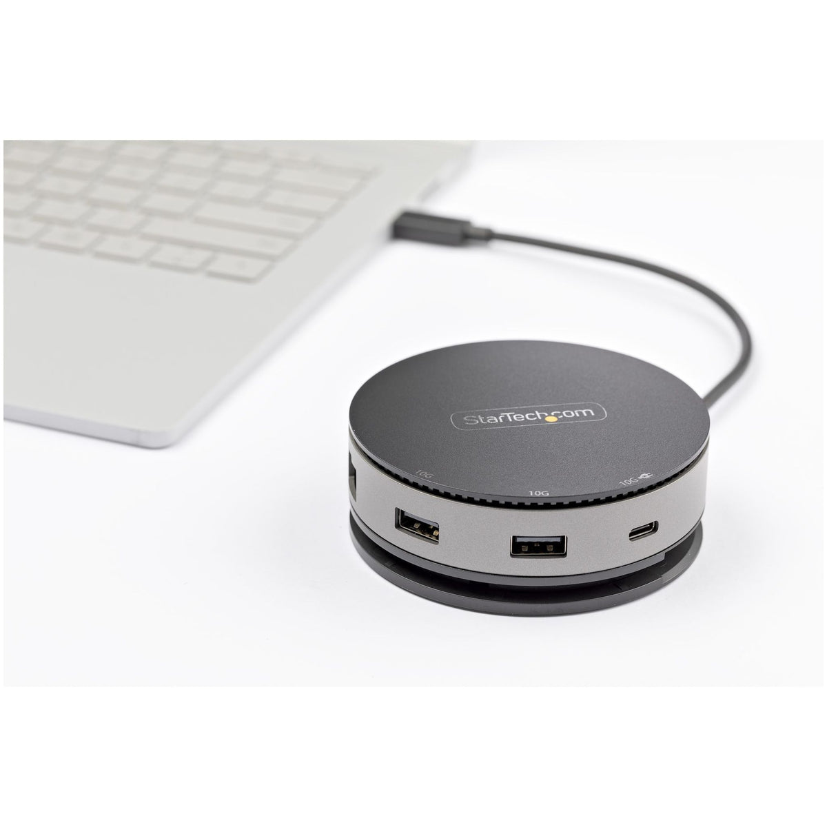 StarTech.com USB C Multiport Adapter 4K 60Hz HDMI DP VGA GbE 75W PD