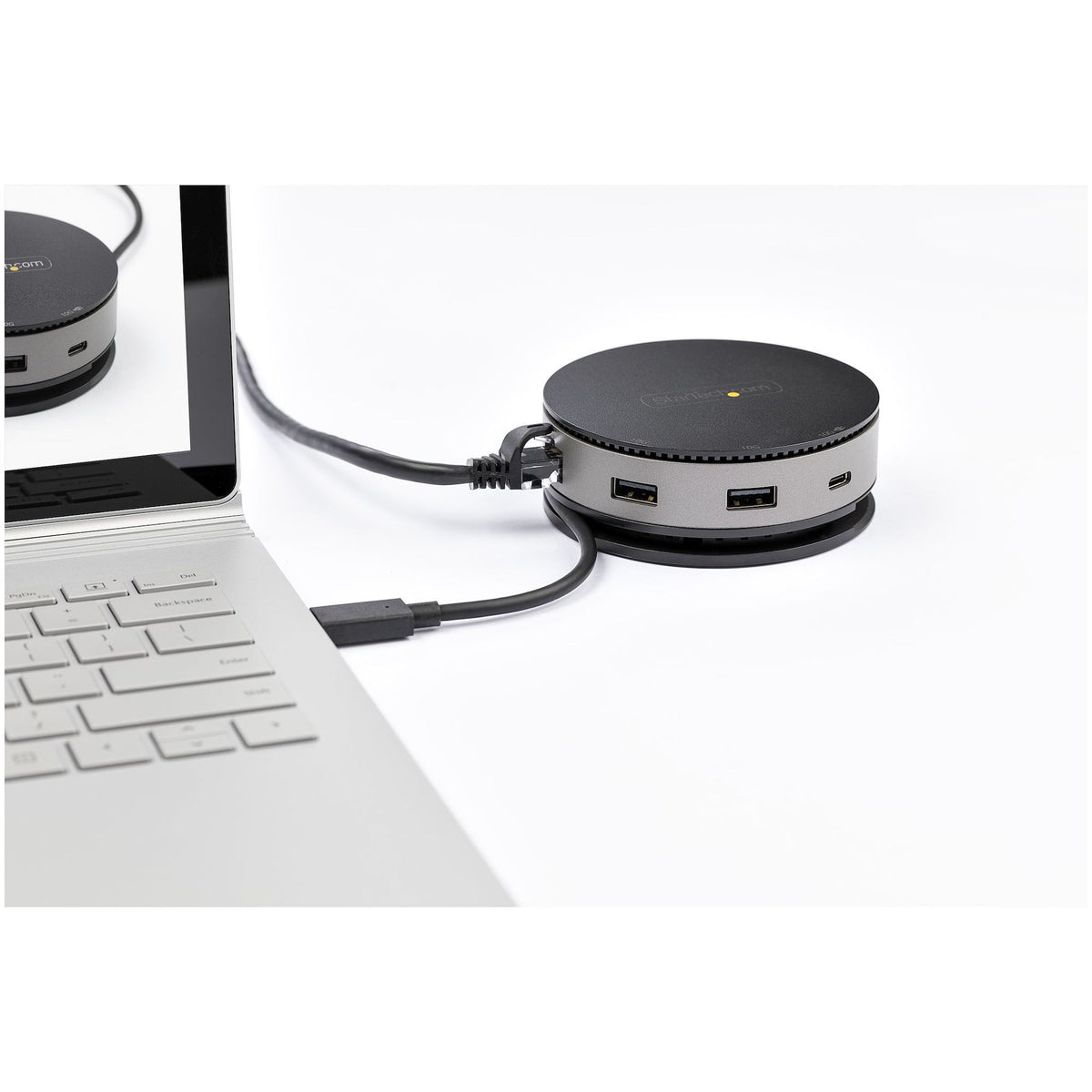 StarTech.com USB C Multiport Adapter 4K 60Hz HDMI DP VGA GbE 75W PD