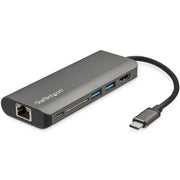 StarTech.com USB-C Multiport Adapter 4K HDMI 3x USB-A GbE SD 100W PD