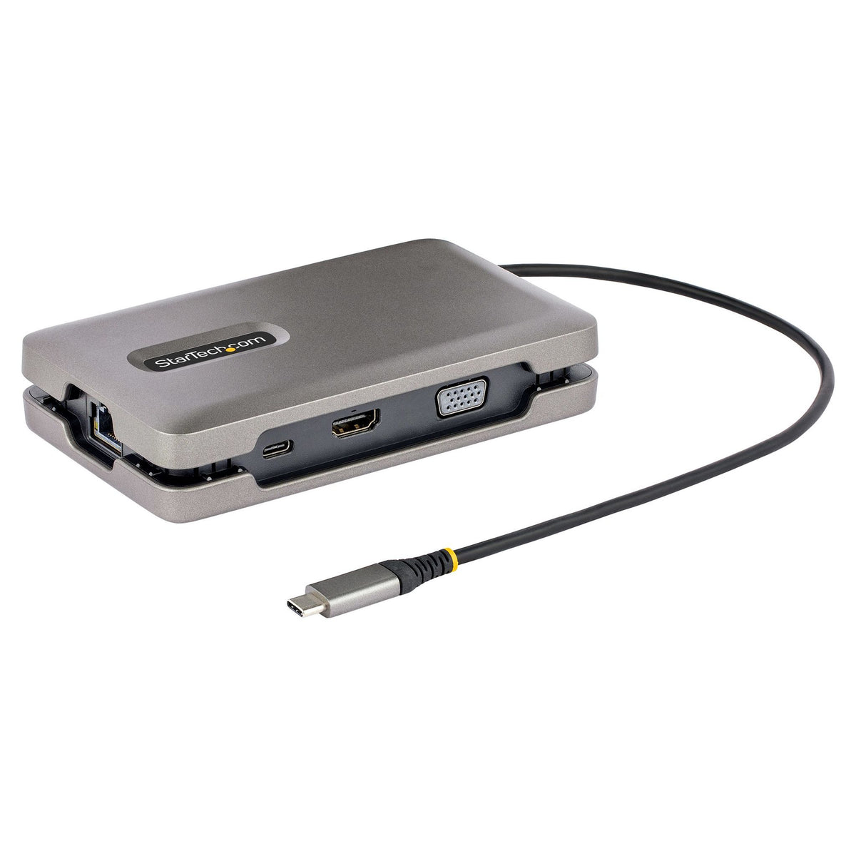 StarTech.com USB-C Multiport Adapter 4K HDMI VGA DP MST Hub 2-Displays USB-A GbE