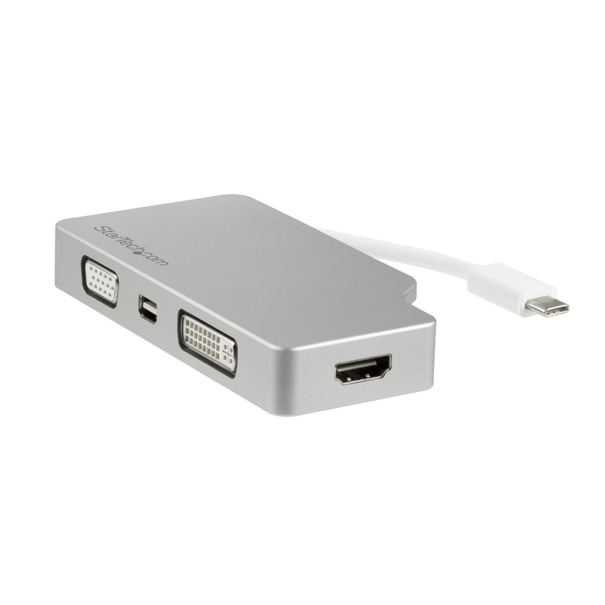 StarTech.com USB C Multiport Adapter 4K HDMI VGA DVI DP