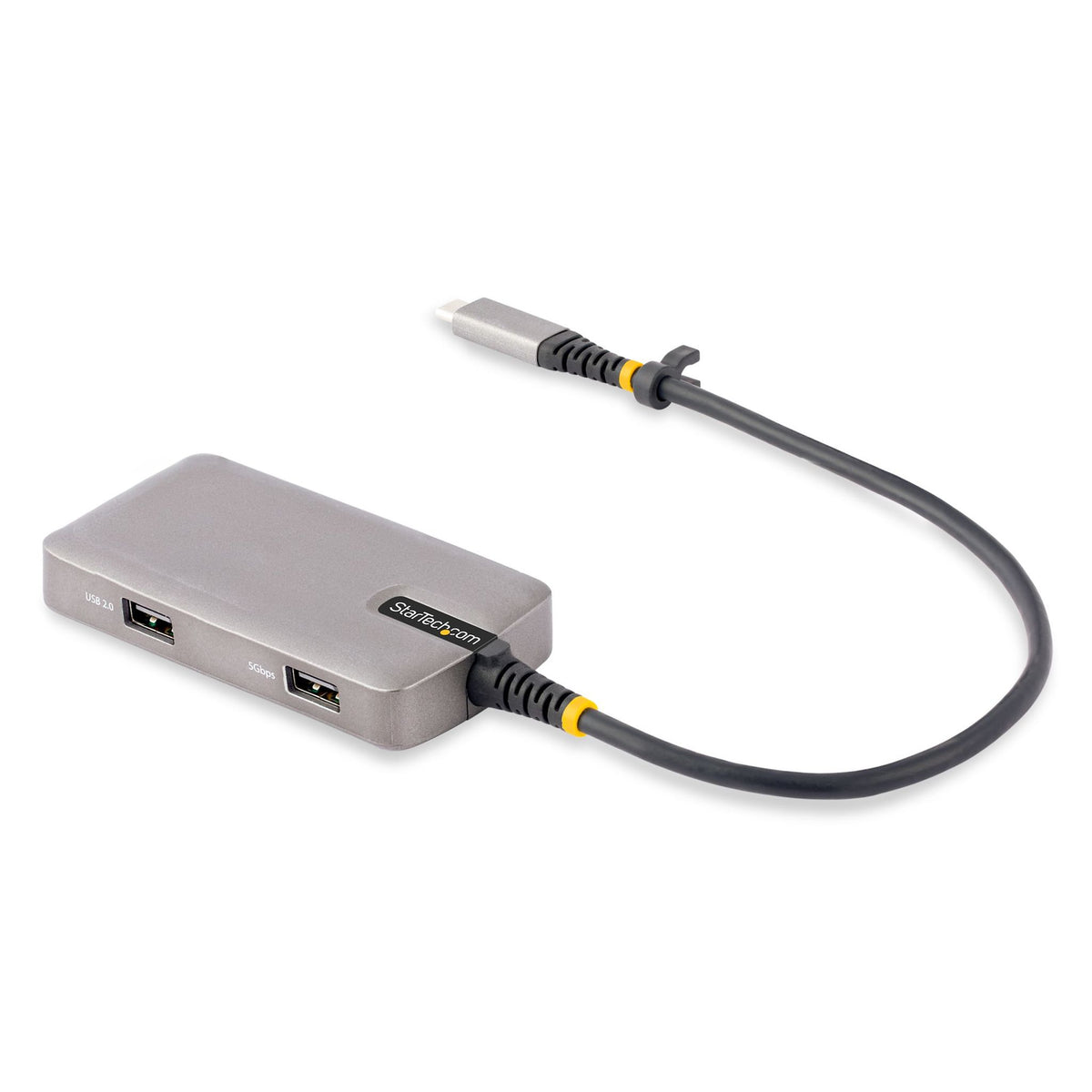 StarTech.com USB-C Multiport Adapter 4K60Hz HDMI 3-Port USB Hub 100W PD Mini