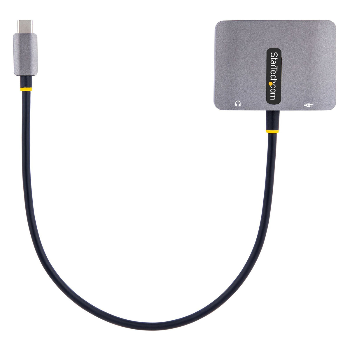 StarTech.com USB C Multiport Adapter 4K60Hz HDR HDMI VGA 100W PD