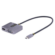 StarTech.com USB C Multiport Adapter 4K60Hz HDR HDMI VGA 100W PD