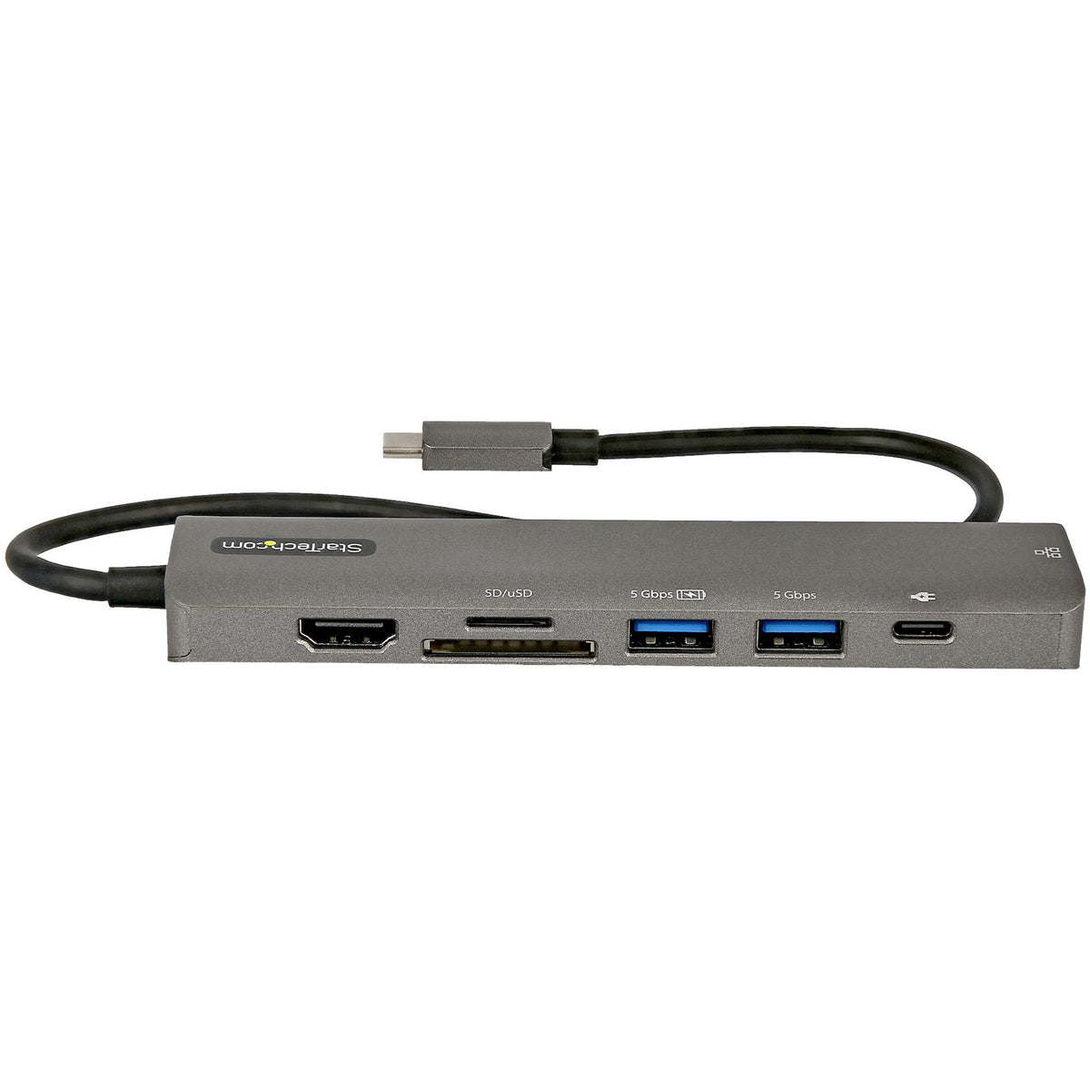 StarTech.com USB-C Multiport Adapter Hub 4K HDMI Gigabit Ethernet 100W Charging