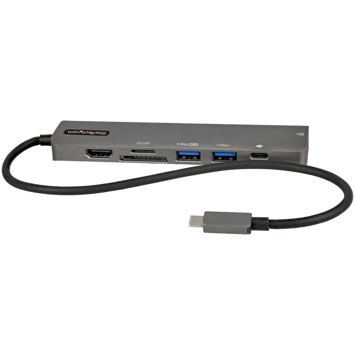 StarTech.com USB-C Multiport Adapter Hub 4K HDMI Gigabit Ethernet 100W Charging