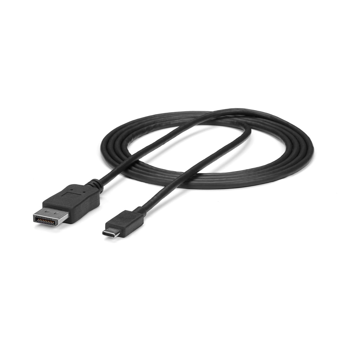 StarTech.com USB C to DisplayPort 1.2 Cable 6ft 4K 60Hz Black