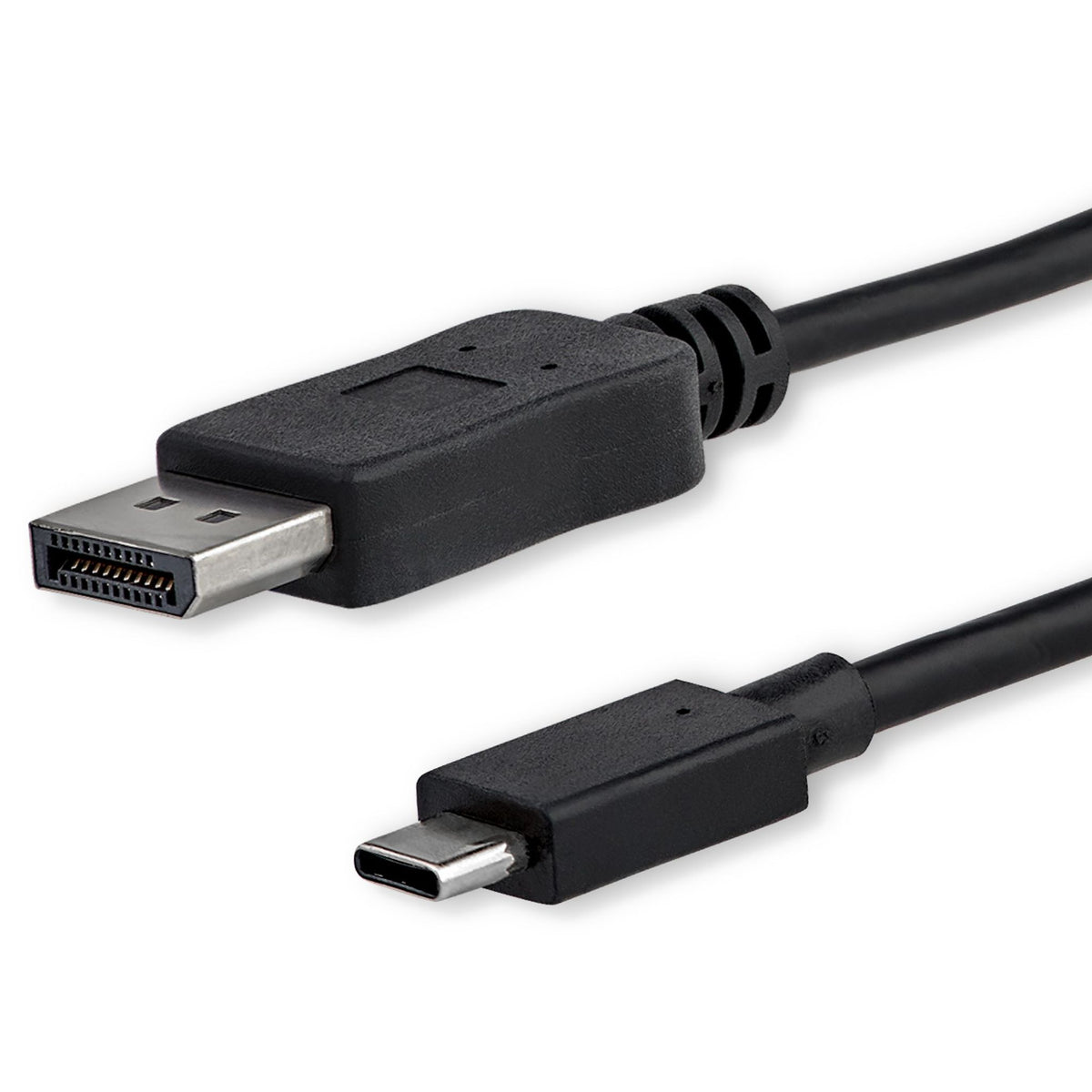 StarTech.com USB C to DisplayPort 1.2 Cable 6ft 4K 60Hz Black