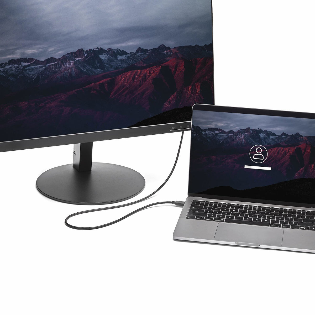 StarTech.com USB C to DisplayPort 1.2 Cable 6ft 4K 60Hz Black